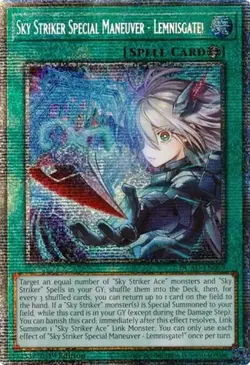 Sky Striker Special Maneuver - Lemnisgate! (Starligh Duelist's Advance NM YuGiOh - Image 1