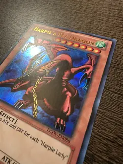 Yugioh Harpie's Pet Dragon LCJW-EN086 1st Edition Ultra Rare LP - Image 2