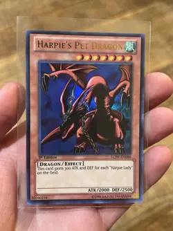 Yugioh Harpie's Pet Dragon LCJW-EN086 1st Edition Ultra Rare LP - Image 1