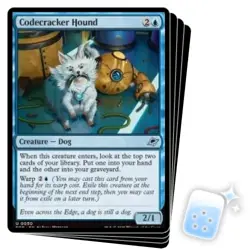 PRESALE CODECRACKER HOUND X4 Edge Of Eternities EOE Magic MTG MINT CARD - Image 1