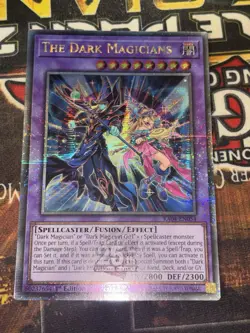 YUGIOH! The Dark Magicians RA04-EN054 Quarter Century Secret Rare 1st ed NM - Image 1