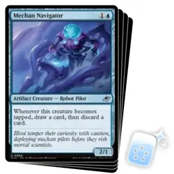 PRESALE MECHAN NAVIGATOR X4 Edge Of Eternities EOE Magic MTG MINT CARD - Image 1