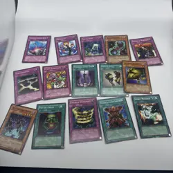 1996 YuGiOh Card Bundle Lots Of 1st Editions 100+ - Image 1