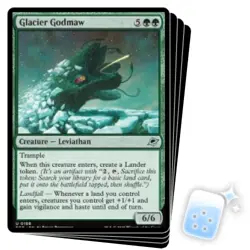 PRESALE GLACIER GODMAW X4 Edge Of Eternities EOE Magic MTG MINT CARD - Image 1