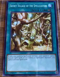 Secret Village Of The Spellcasters OP05-EN026 Common LP Yugioh - Image 1