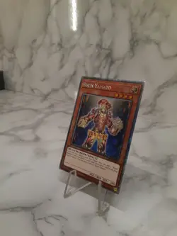 RA04-EN209 BUJIN YAMATO PLATINUM SECRET RARE 1ST EDITION YuGiOh CARD - Image 3