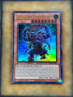 Yugioh Sengenjin Wakes from a Millennium INFO-EN001 Ultra Rare 1st Ed NM - Image 1
