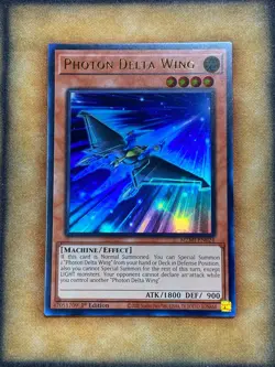 Yugioh Photon Delta Wing MZMI-EN024 Ultra Rare 1st Ed NM - Image 1