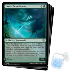 PRESALE LARVAL SCOUTLANDER X4 Edge Of Eternities EOE Magic MTG MINT CARD - Image 1