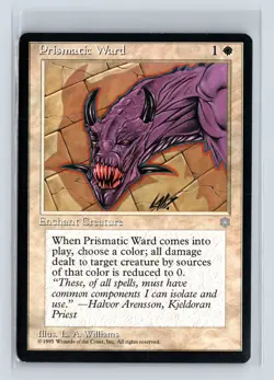 PRISMATIC WARD - MTG Magic the Gathering Card - Ice Age - Common - Image 1