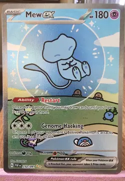 Pokemon TCG Bubble Mew EX 232/091 Paldean Fates Special Illustration Rare Card - Image 1