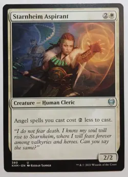 Starnheim Aspirant #380 (NM) Kaldheim KHM Magic MTG Magic The Gathering Card - Image 1