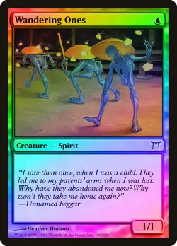 Wandering Ones FOIL Champions of Kamigawa PLD Blue Common MAGIC CARD ABUGames - Image 1