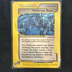 Pokemon Card - Undersea Ruins Aquapolis 138/147 Uncommon Non-Holo - Image 1