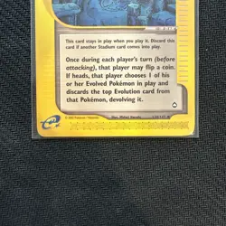 Pokemon Card - Undersea Ruins Aquapolis 138/147 Uncommon Non-Holo - Image 5