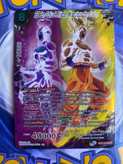 Dragon Ball Super Card Game SS Son Goku & Frieza, Miraculous Conclusion Cross... - Image 1