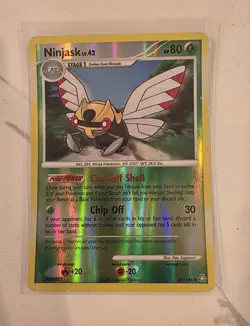 Ninjask 67/146 Pokemon Card Legends Awakened Reverse Holo - NM - Image 1