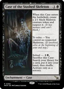 Case of the Stashed Skeleton - Near Mint MTG Murders at Karlov Manor - Image 1