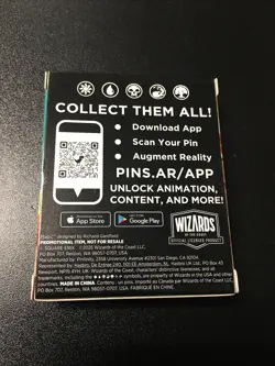 MTG Pinfinity Final Fantasy Exclusive Ar Enhanced Pin Badge Chocobo Racing Promo - Image 2