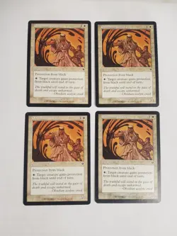 MTG Playset 4x Obsidian Acolyte (Invasion/White/C) - BGM - Image 1