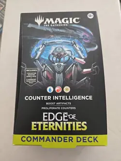 Edge Of Eternities Counter Intelligence Commander Deck Magic The Gathering MTG - Image 1