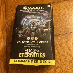 Edge Of Eternities Counter Intelligence Commander Deck Magic The Gathering MTG - Image 1