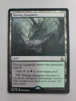 MTG Hissing Quagmire Oath of the Gatewatch Regular Rare - Image 1
