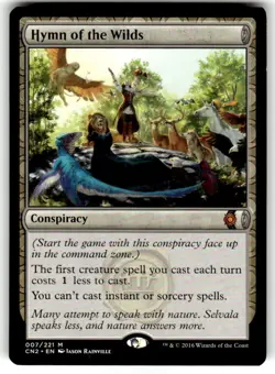 Hymn of the Wilds Conspiracy: Take the Crown Regular MTG - Image 1