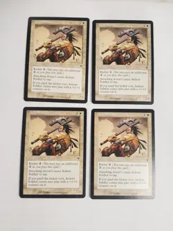 MTG Playset 4x Ardent Soldier (Invasion/White/C) - BGM - Image 1