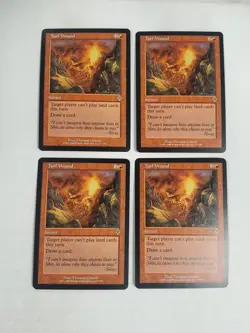 MTG Playset 4x Turf Wound (Invasion/Red/C) - BGM - Image 1