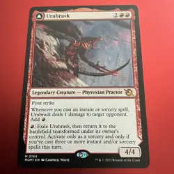 Magic the Gathering MTG Urabrask The Great Work NM - Image 1