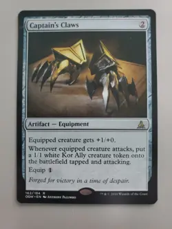 MTG Captain's Claws Oath of the Gatewatch Regular Rare - Image 1