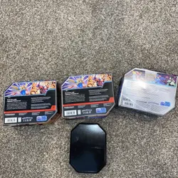 Lot of 4 Pokemon TCG Azure Legends and Assorted Empty Tins - Ready To Ship! - Image 3