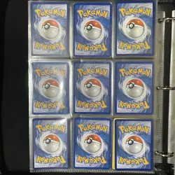 Pokemon Collection Vintage WoTC & More - Lot 100x Holos Binder Pages Cards - Image 4