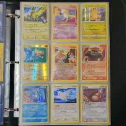 Pokemon Collection Vintage WoTC & More - Lot 100x Holos Binder Pages Cards - Image 4