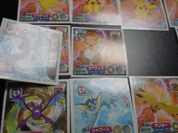 Pokemon Amada ADV Sticker Non Holo x30 Espeon Vaporeon Pikachu etc #5074 - Image 2