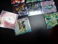 Pokemon Wafer Promo Holo Sticker x9 Charizard Pikachu Flygon etc #4357 - Image 5