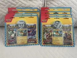 Pokemon Scarlet & Violet+Paldea Evolved Blister Pack Pawmot Promo x8 - Image 1