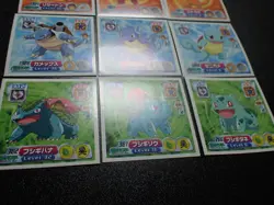 Pokemon Amada ADV Sticker x9 Charizard Blastoise Venusaur Evolutions #5071 - Image 3
