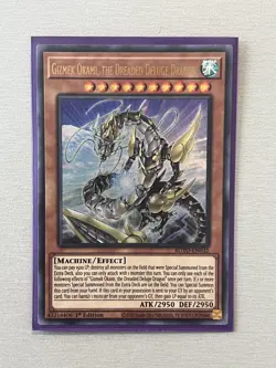 Yugioh Gizmek Okami, The Dreaded Deluge Dragon ROTD-EN032 NM - Image 1