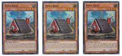 3X Yugioh Dyna Base BLCR-EN017 Ultra Rare 1st Edition NM - Image 1
