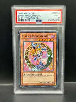 Yugioh PSA 9 MINT Dark Magician Girl DT06-EN064 Super Rare DUEL TERMINAL S#4308 - Image 1