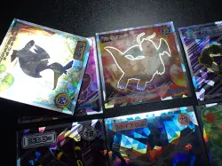 Pokemon Wafer Promo Holo Sticker x9 Gengar Dragonite Rayquaza Umbreon etc #5002 - Image 4