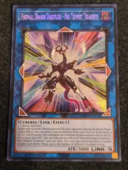 YuGiOh Firewall Dragon Darkfluid - Neo Tempest Terahertz MP24-EN130 Prismatic - Image 1