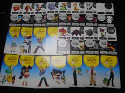 Pokemon Music Musical Note Card Best Wishes x23 Pikachu Ash etc #3574 - Image 1