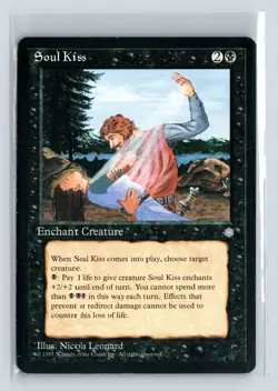 SOUL KISS - MTG Magic the Gathering Card - Ice Age - Common - Image 1