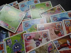 Pokemon Amada ADV Sticker Non Holo x60 Aerodactyl Kingdra Hitmonchan etc #5081 - Image 4