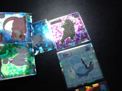 Pokemon Wafer Promo Holo Sticker x9 Charizard Tyranitar Altaria etc #5005 - Image 4