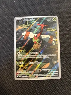 Pokemon TCG Yanma Destined Rivals Full Art Rare Card 183/182 - Image 1