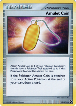 Amulet Coin 97/106 | Great Encounters | Pokemon Card | English | Uncommon - Image 2
